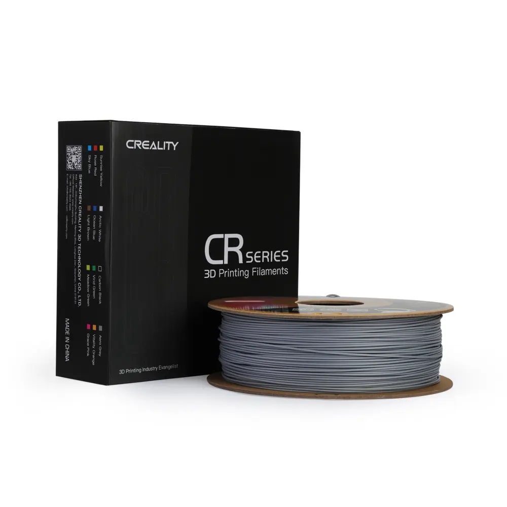 Creality - Filamento PLA Mate Gris CR Series